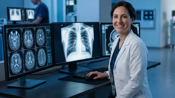 Cómo reducir la carga en radiología por acceso a informes
