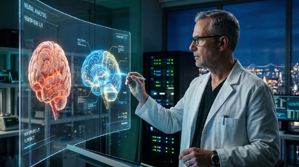 Diagnóstico temprano de Alzheimer con IA y perfusión cerebral