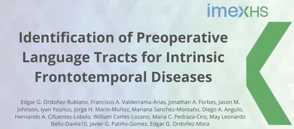 Identification of Preoperative Language Tracts for Intrinsic Frontotemporal Diseases: A Pilot Reconstruction Algorithm in a Middle-Income Country