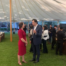 Australian barbecue to celebrate Australia's National Day in Colombia.
