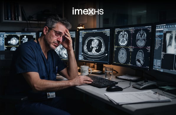 Cómo el software médico influye en el burnout del radiólogo
