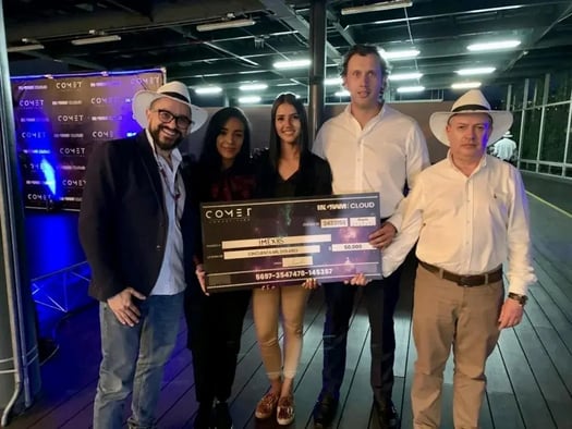 IMEXHS wins at The Comet Competition