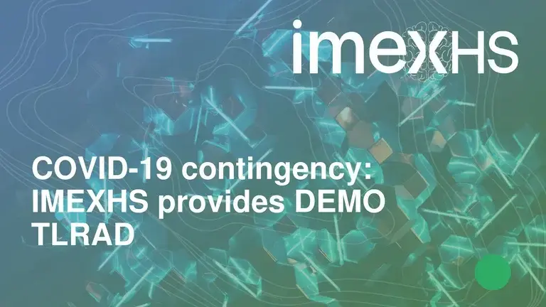 Contingencia COVID-19: IMEXHS Proporciona DEMO TLRAD