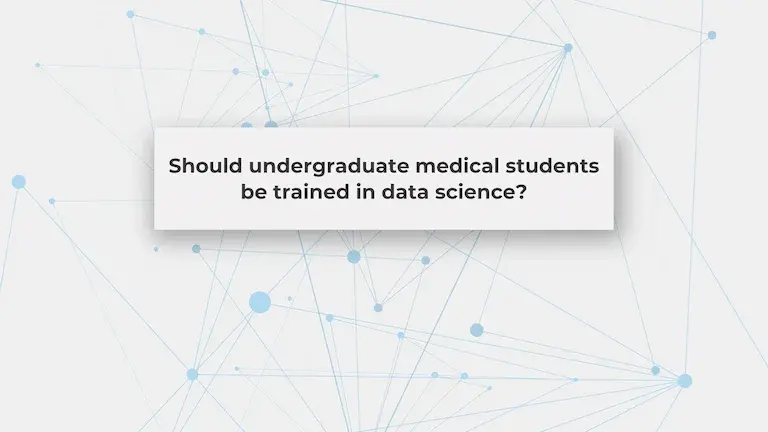 Formación en ciencia de datos para médicos