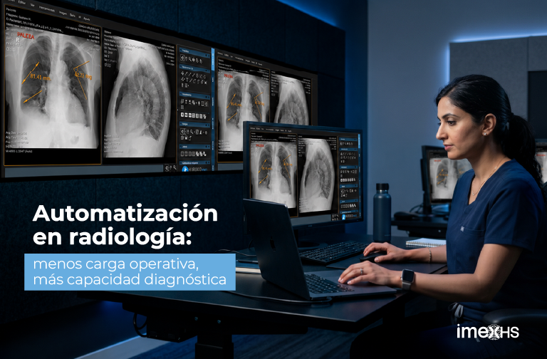 Automatización en radiología: más diagnósticos, menos carga operativa