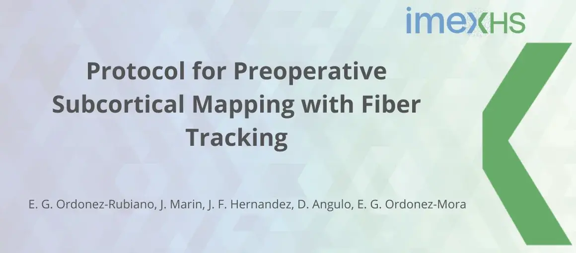Protocol for Preoperative Subcortical Mapping with Fiber Tracking